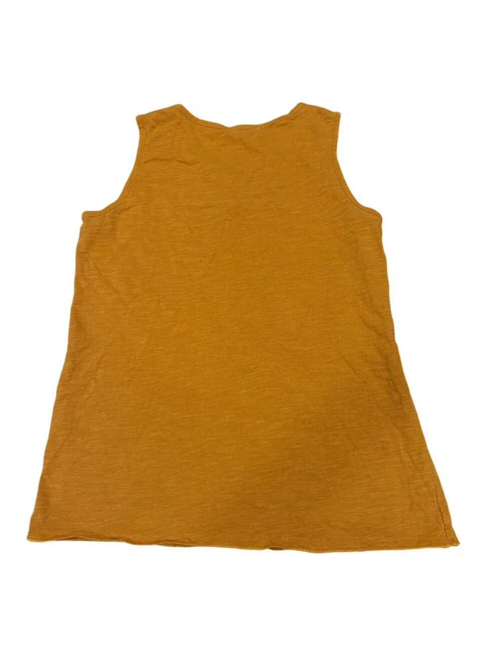 Matilda Jane 435 Track & Field Tee Mustard Yellow Sleeveless Tank Top Girls 10 N